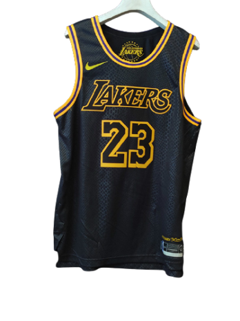 LeBron James #23 La Lakers Mamba City Edition AUTHENTIC