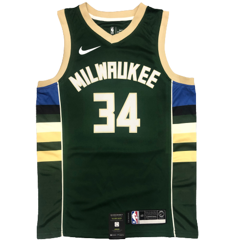 Giannis Antetokounmpo #34 Milwaukee Bucks SWINGMAN - Koszulki NBA
