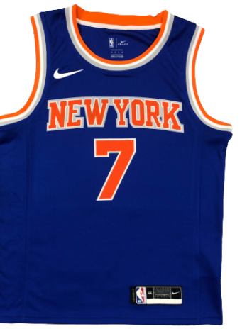 Carmelo Anthony #7 New York Kniks SWINGMAN