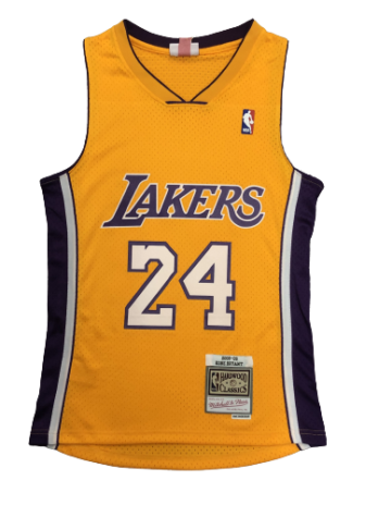 NBA Retro Jersey Kobe Bryant #24 LA LAKERS 2008-09