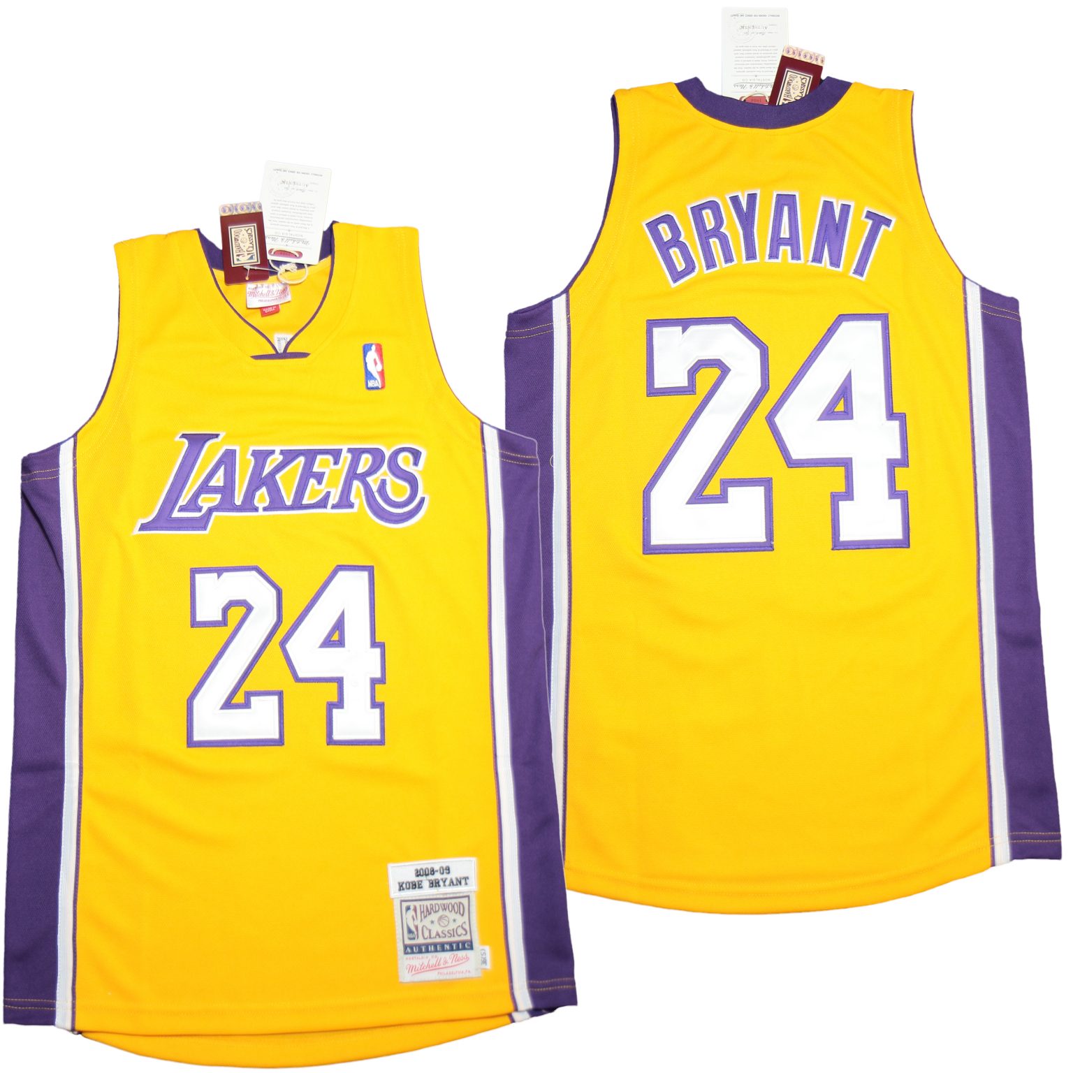 NBA Retro Jersey Kobe Bryant 24 LA LAKERS 200809 Koszulki NBA