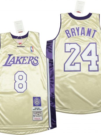 NBA Retro Jersey Kobe Bryant #8/24 dual number LA LAKERS 1996-2016