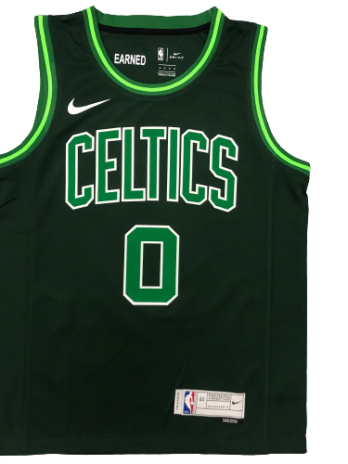 Jayson Tatum #0 Boston Celtics SWINGMAN ERNED