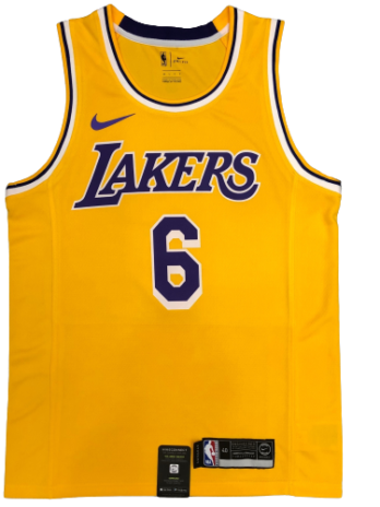 LeBron James #6 La Lakers SWINGMAN sezon 21/22