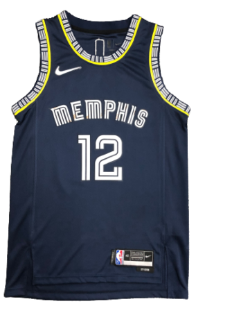 Ja Morant #12 Memphis Grizzlies NBA 75 SWINGMAN