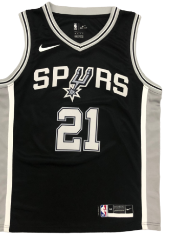 Tim Duncan #21 San Antonio Spurs SWINGMAN