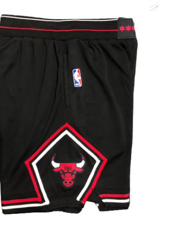 Spodenki Chicago Bulls czarne