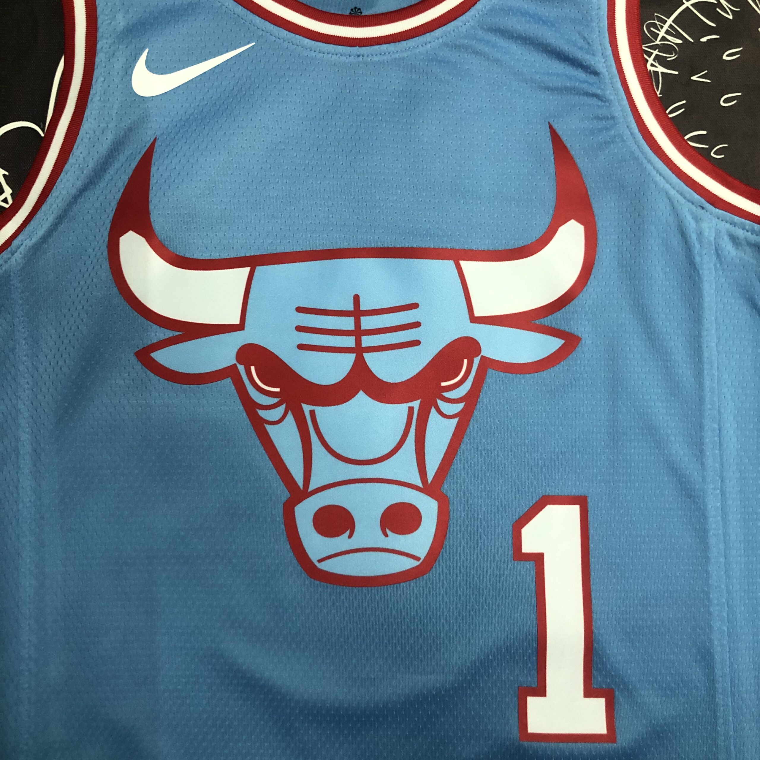 Koszulka Mitchell & Ness Chicago Bulls #1 Derrick Rose zielona Swingman  Jersey ▷  - sklep online