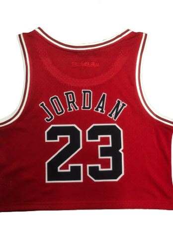 Damski Top Michael Jordan #23 Chicago Bulls NBA Retro