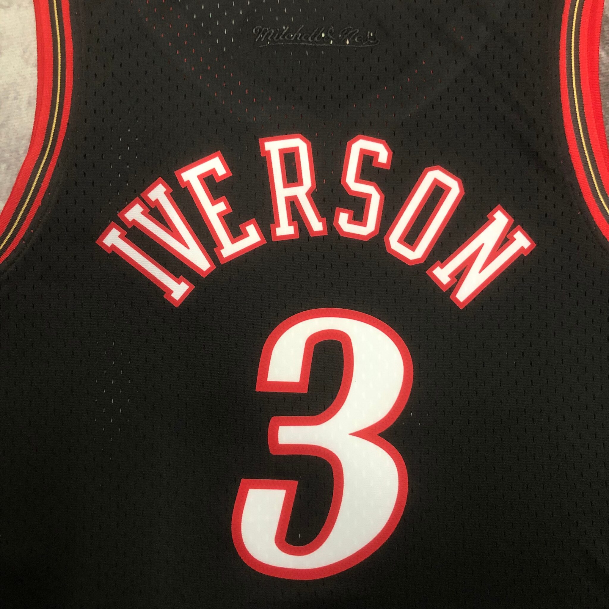 Damski Top Allen Iverson #3 Philadelphia 76ers NBA Retro - Koszulki NBA