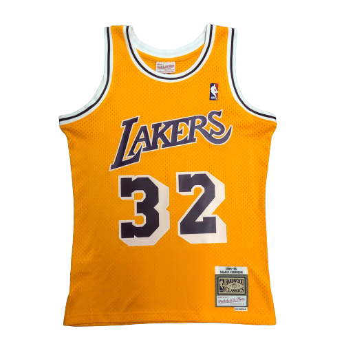 Magic Johnson #32 Los Angeles Lakers Retro NBA Jersey