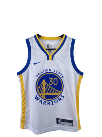 Dziecięca koszulka NBA 30 Stephen Curry Golden State Warriors SWINGMAN