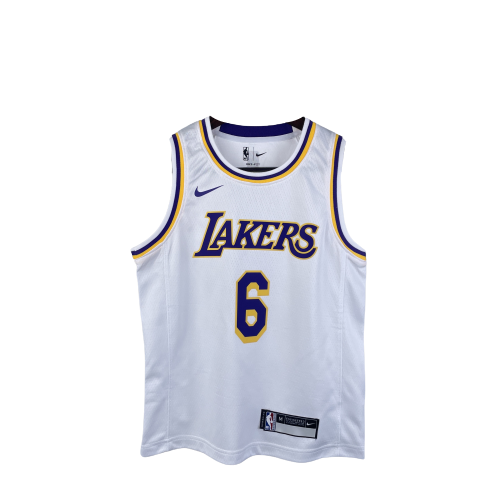 Dziecięca koszulka NBA 6 LeBron James LA Lakers SWINGMAN