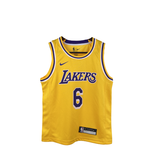 Dziecięca koszulka NBA 6 LeBron James LA Lakers SWINGMAN
