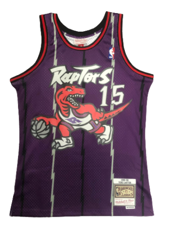 Vince Carter #15 Toronto Raptors Retro NBA Jersey
