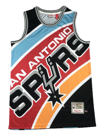 Tim Duncan #21 San Antonio Spurs Logo NBA Jersey