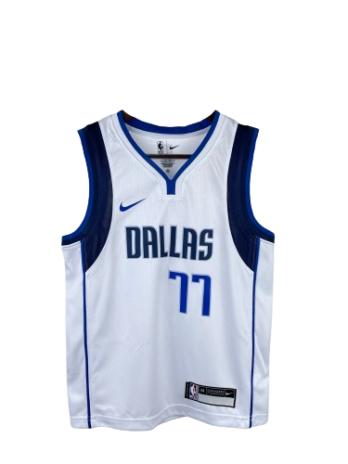 Dziecięca koszulka NBA Luka Doncic 77 Dallas Mavericks SWINGMAN