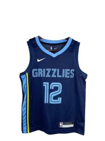 Dziecięca koszulka NBA Ja Morant 12 Memphis Grizzlies SWINGMAN