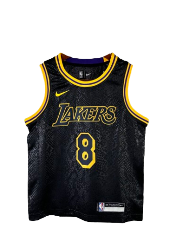 Dziecięca koszulka NBA Kobe Bryant 8 LA Lakers Mamba City Edition SWINGMAN