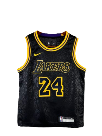 Dziecięca koszulka NBA Kobe Bryant 24 LA Lakers Mamba City Edition SWINGMAN