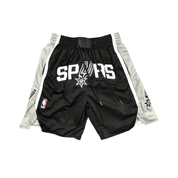 Spodenki San Antonio Spurs czarne