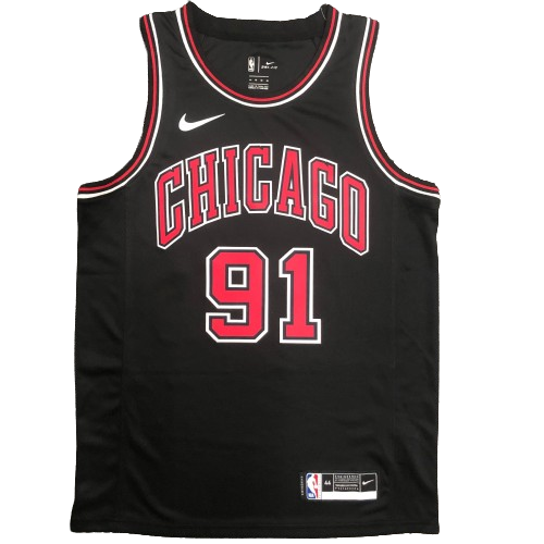 Dennis Rodman #91 Bulls SWINGMAN sezon 21/22 czarna