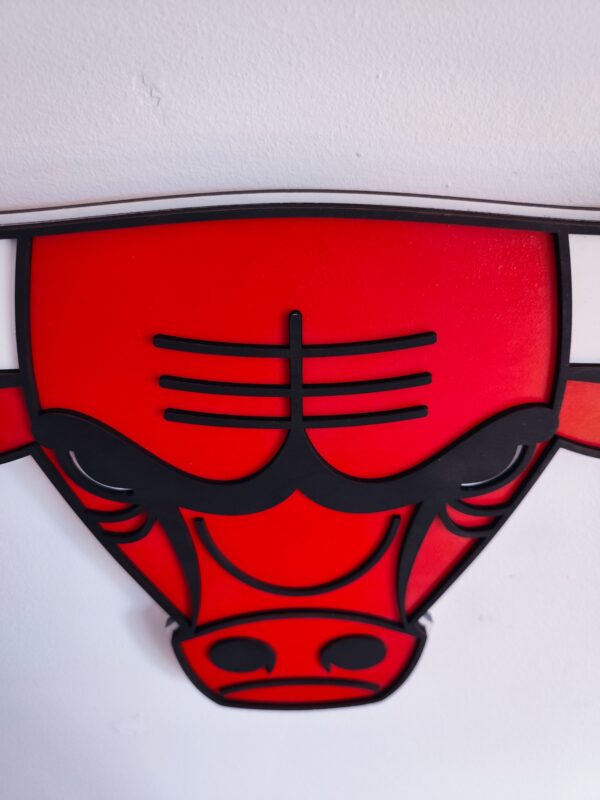 logo chicago bulls na sciane