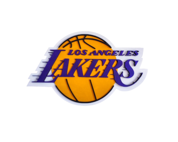 logo lakers nba na sciane