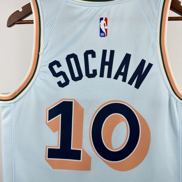 Jeremy Sochan 10 San Antonio Spurs SWINGMAN City Edition 2024/25 - obrazek 4