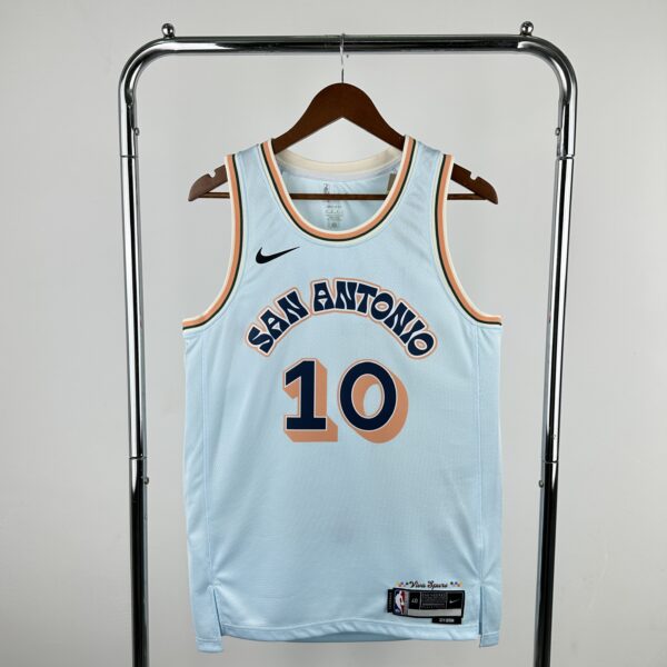 Jeremy Sochan 10 San Antonio Spurs SWINGMAN City Edition 2024/25 - obrazek 10