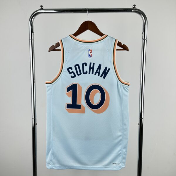 Jeremy Sochan 10 San Antonio Spurs SWINGMAN City Edition 2024/25 - obrazek 9